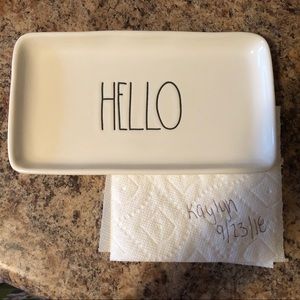 Rae Dunn Hello Tray